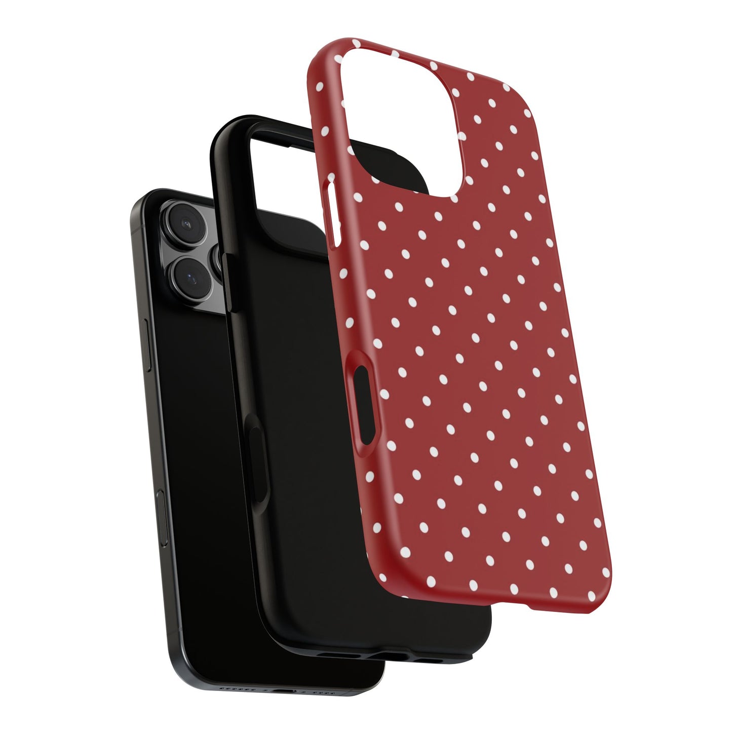 Red Polka Dot iPhone CAse