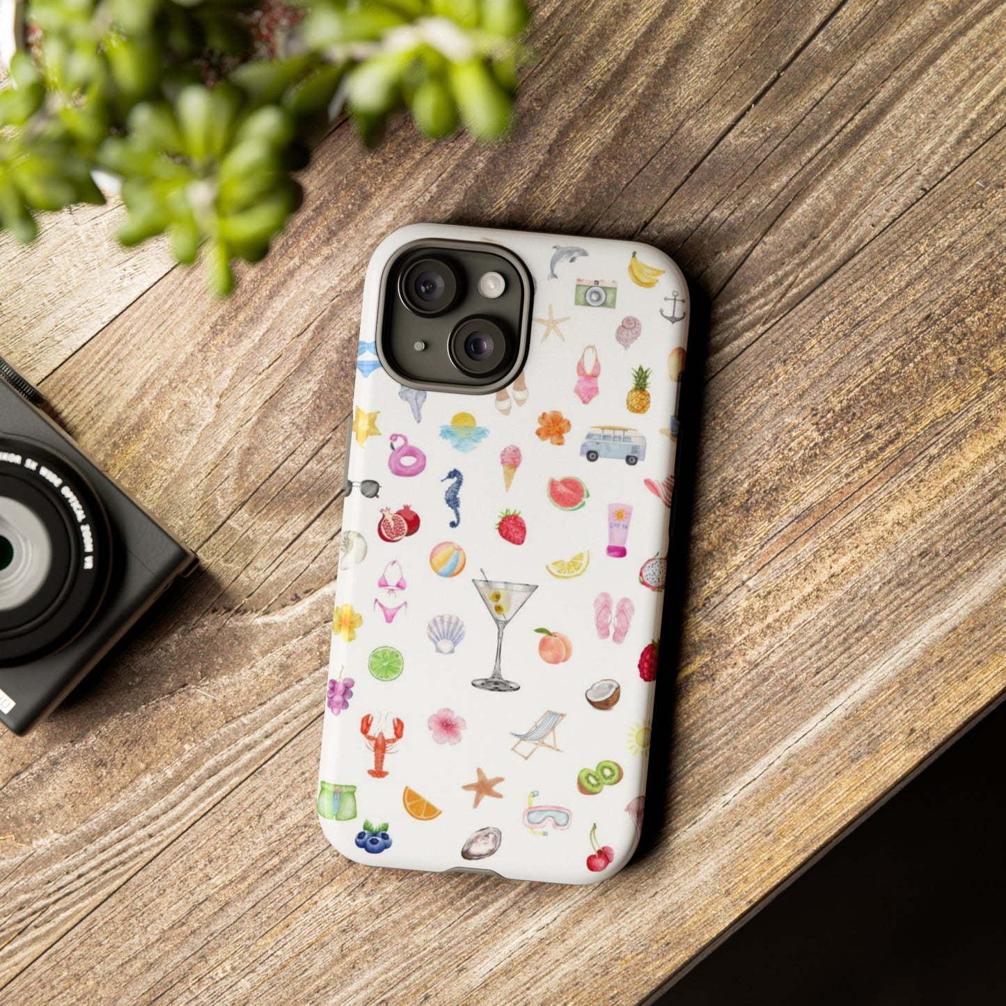 Summer Mix iPhone Case