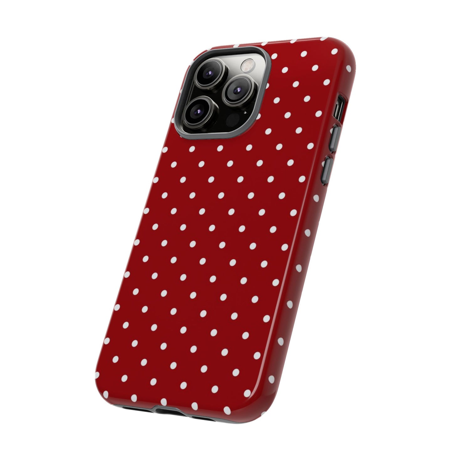 Red Polka Dot iPhone CAse