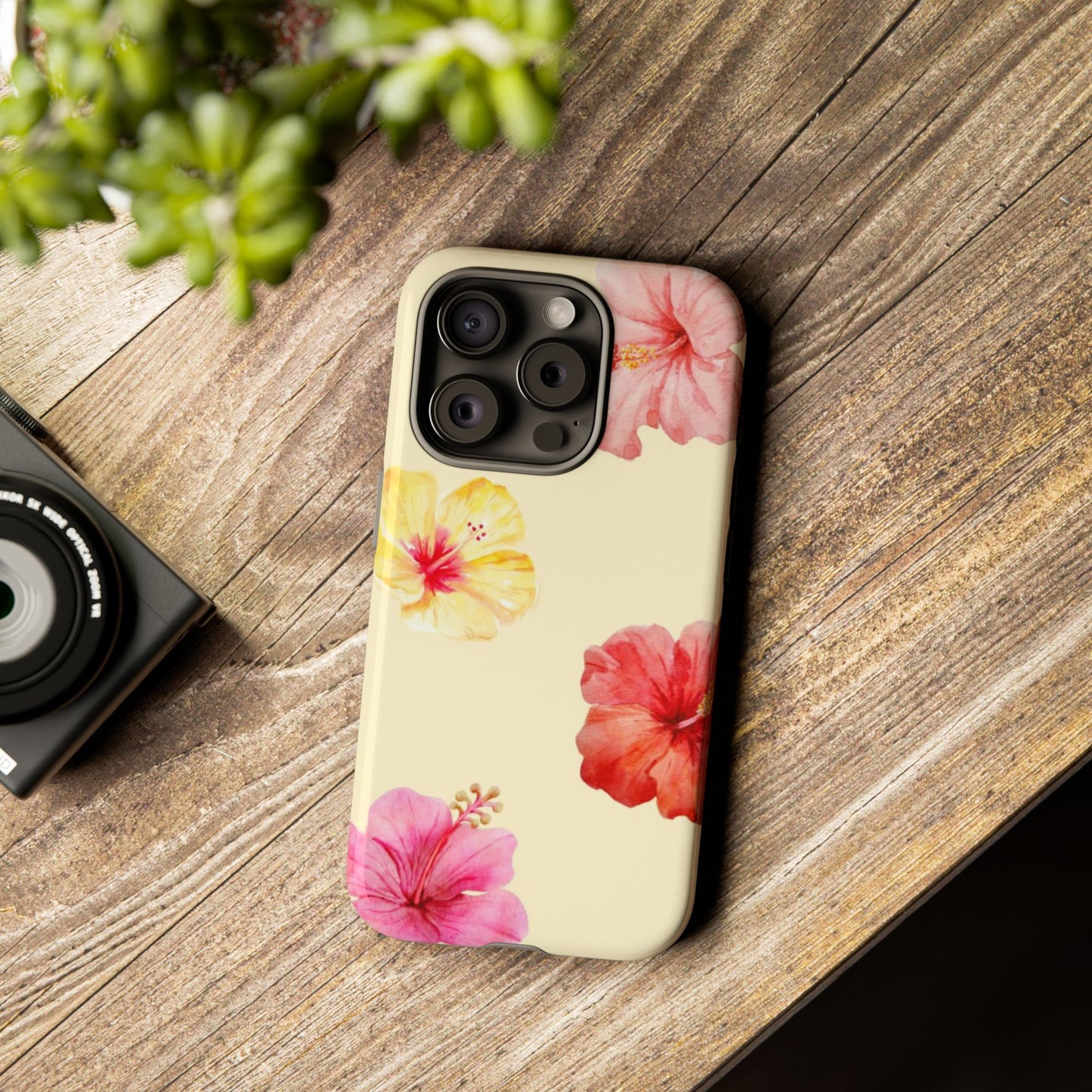 Honey Hibiscus iPhone Case
