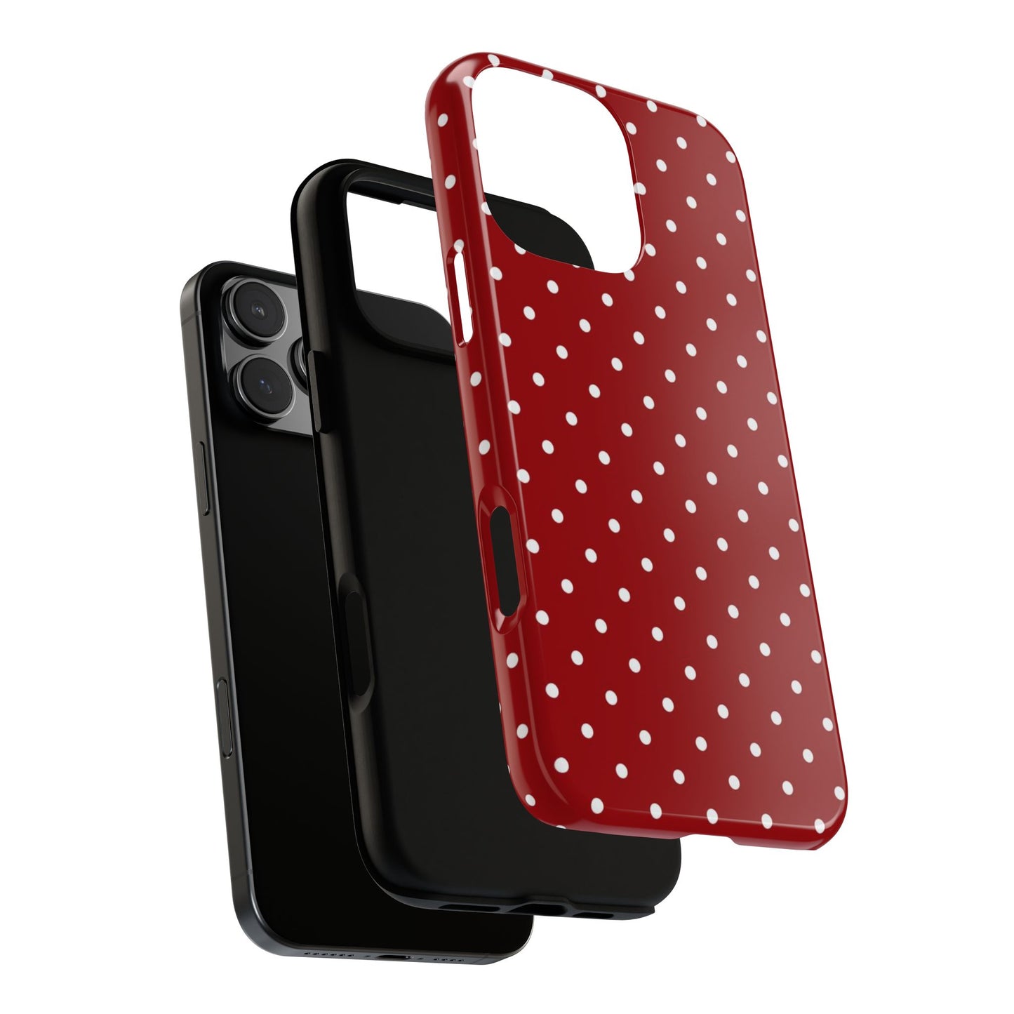 Red Polka Dot iPhone CAse