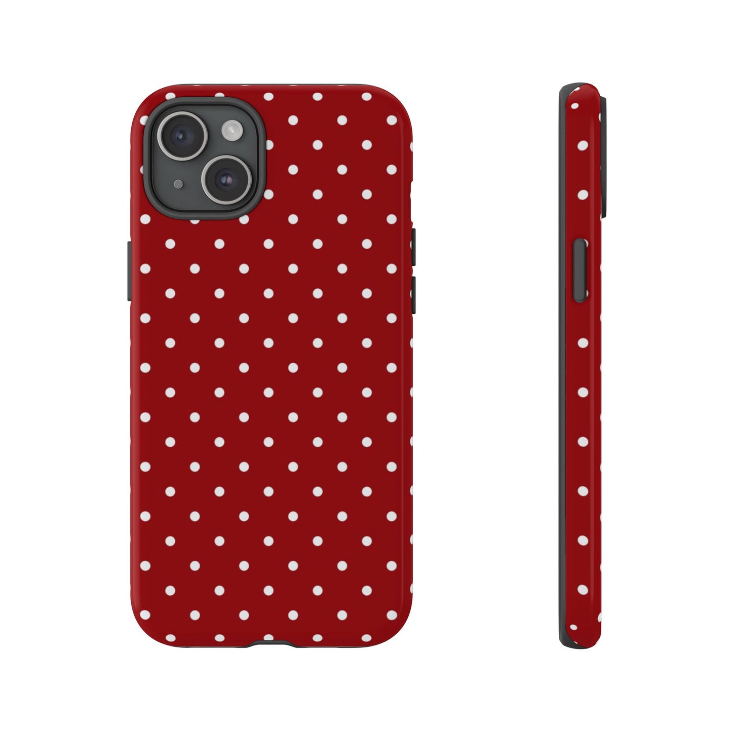 Red Polka Dot iPhone CAse