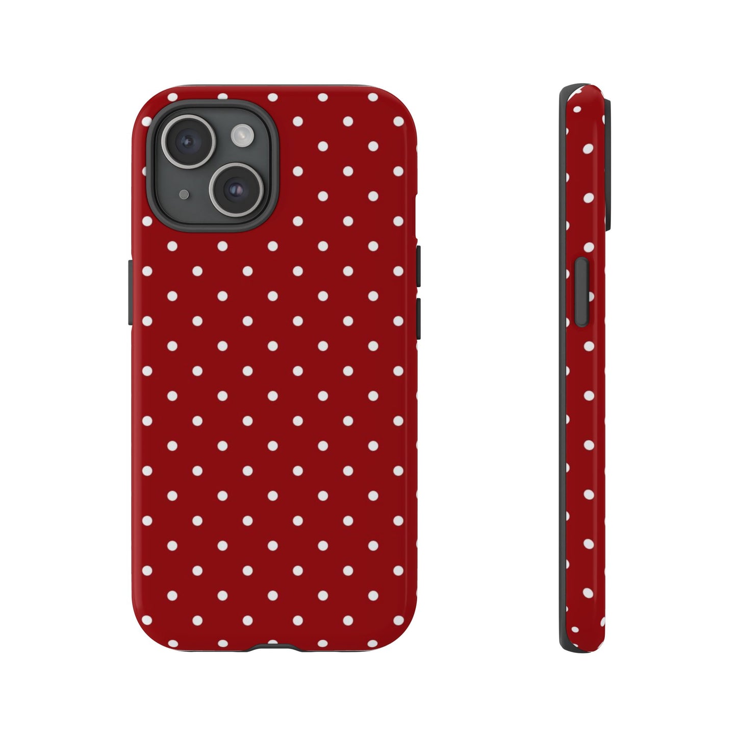 Red Polka Dot iPhone CAse