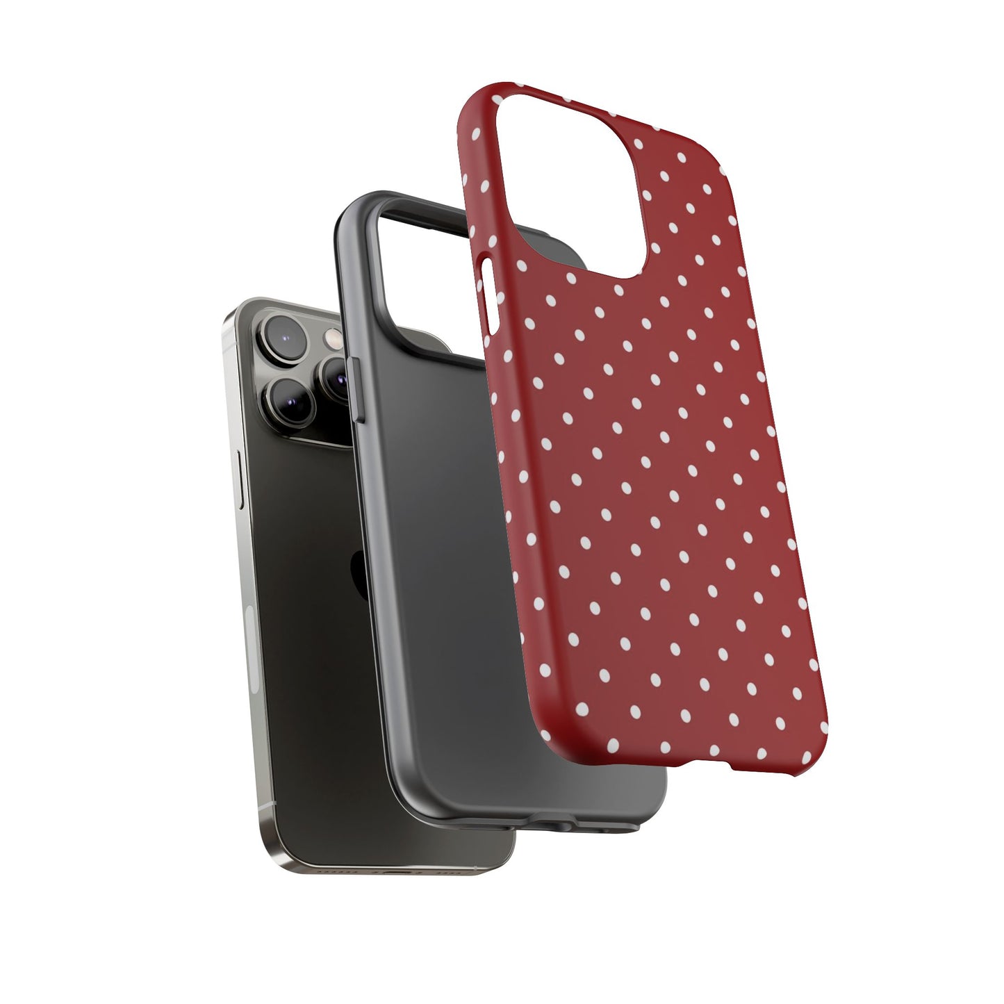 Red Polka Dot iPhone CAse