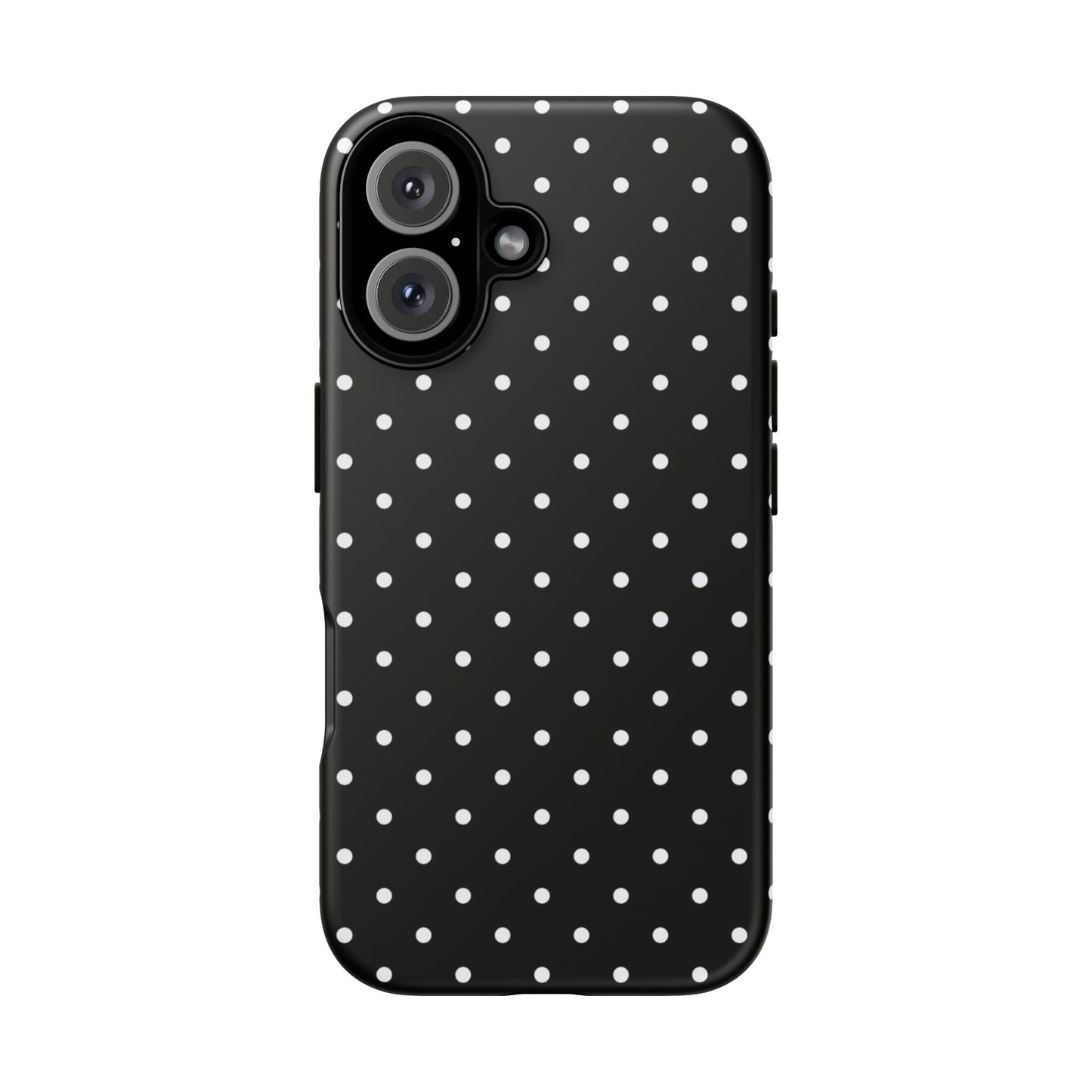 Black Polka Dot iPhone Case