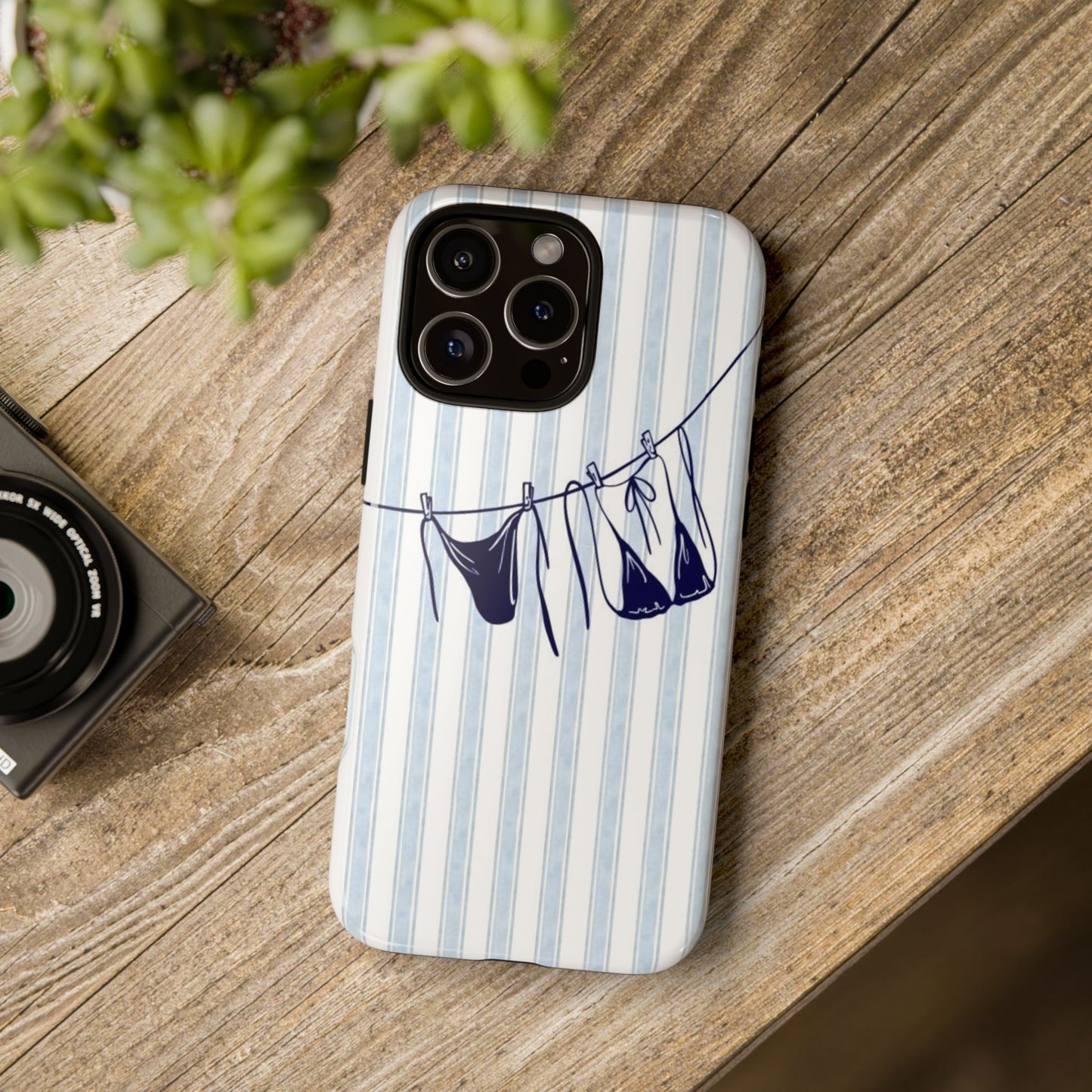 Blue Bikini iPhone Case