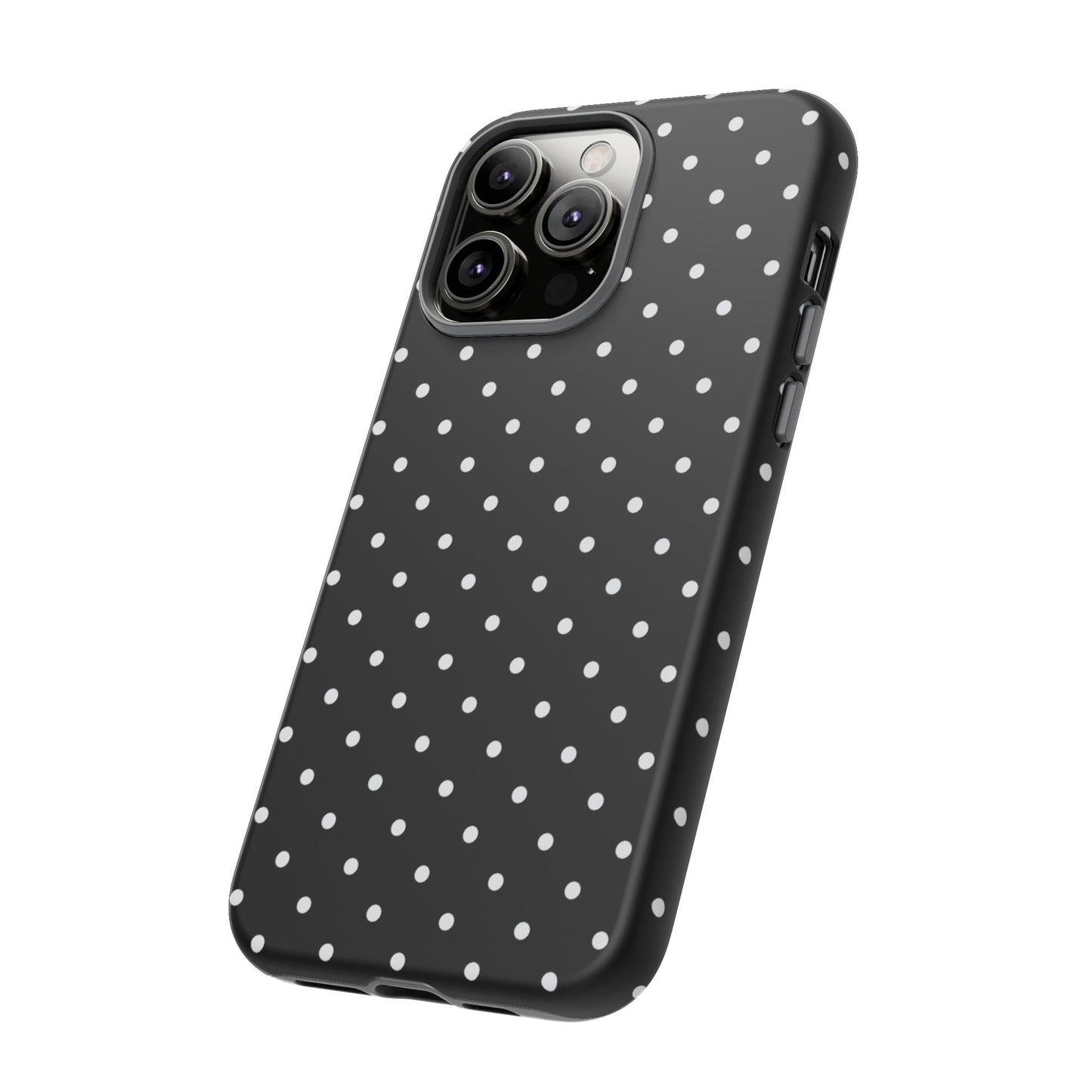 Black Polka Dot iPhone Case