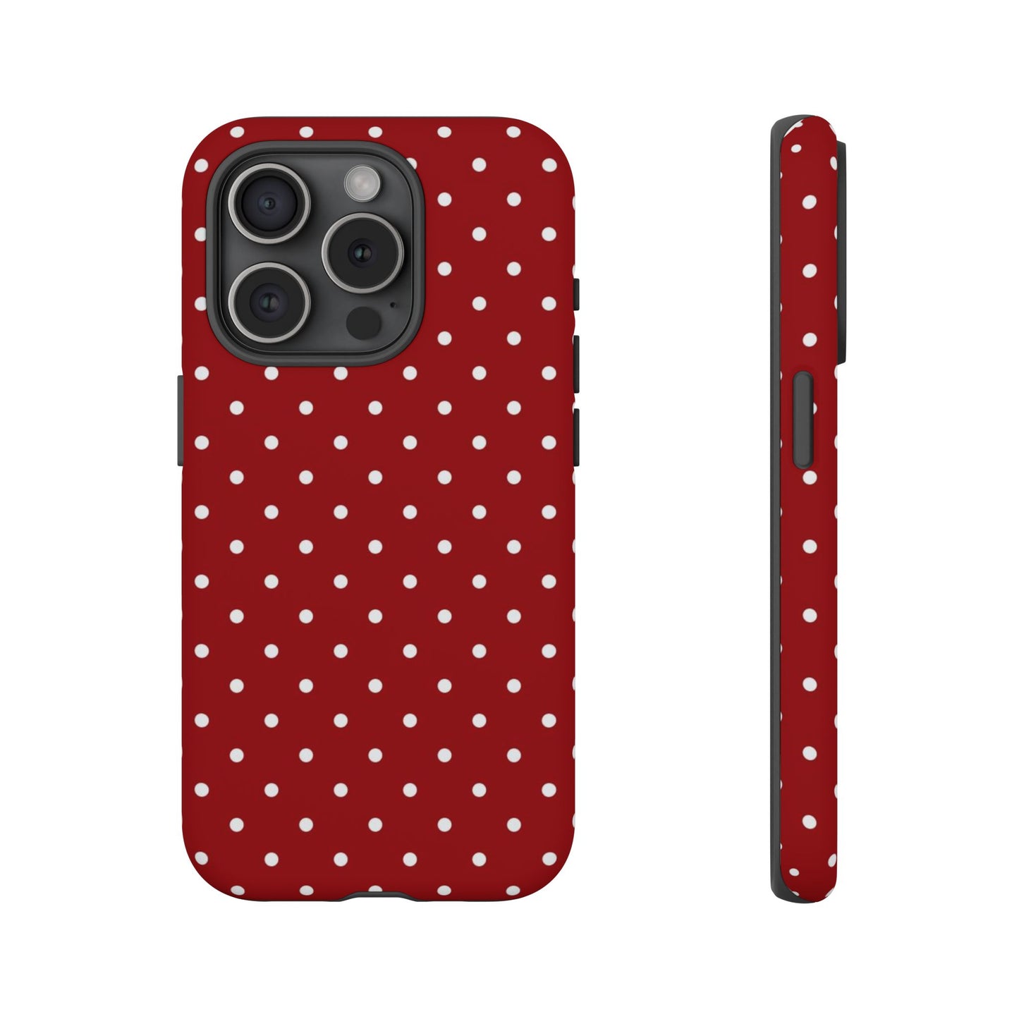 Red Polka Dot iPhone CAse