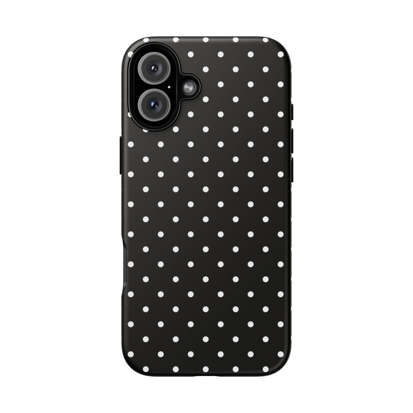 Black Polka Dot iPhone Case