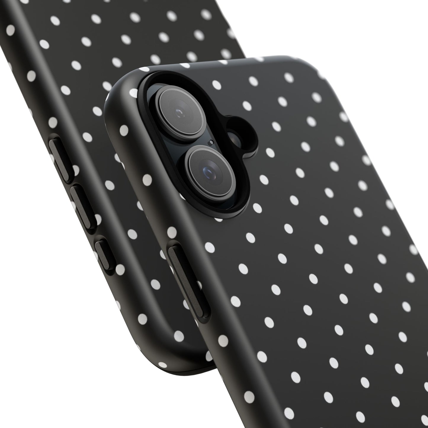 Black Polka Dot iPhone Case