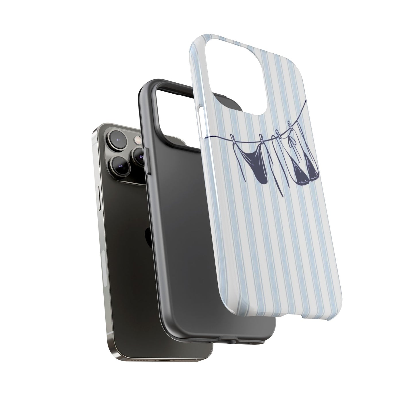 Blue Bikini iPhone Case