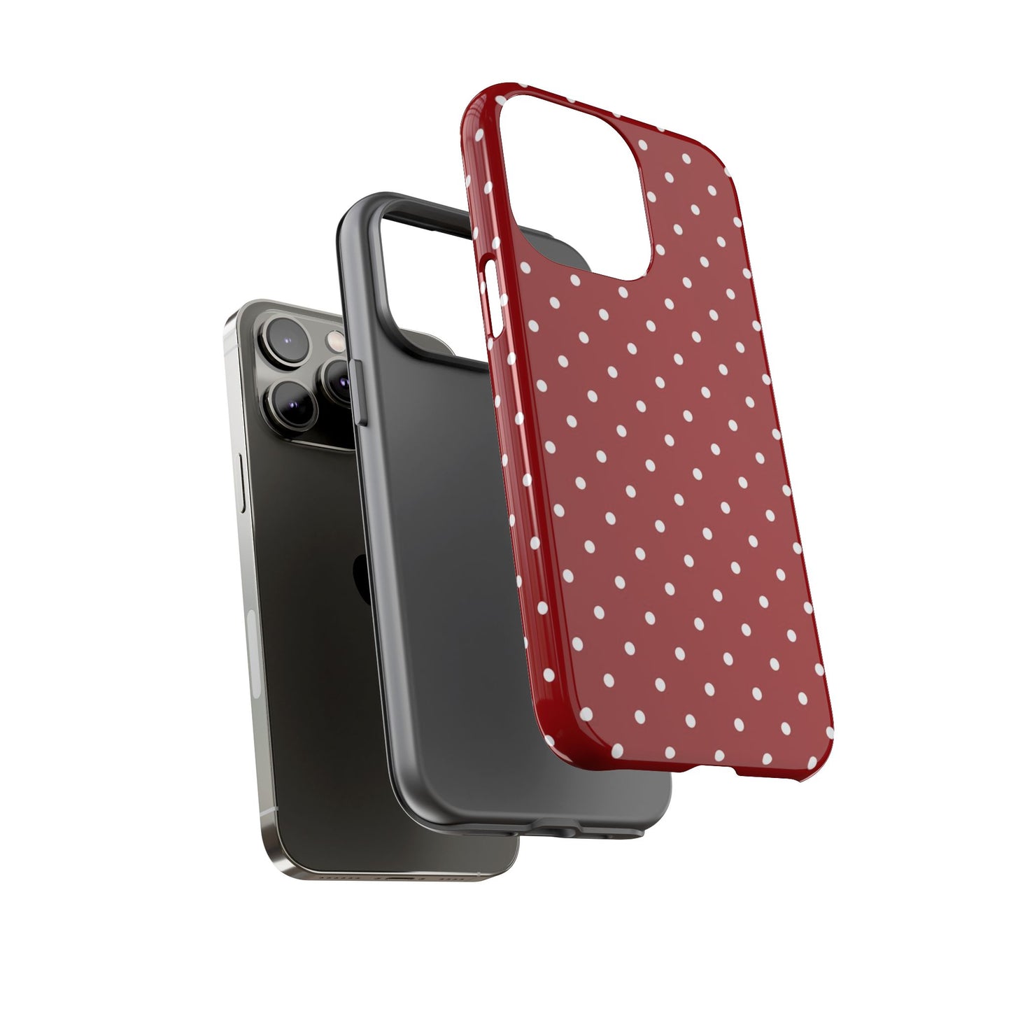 Red Polka Dot iPhone CAse