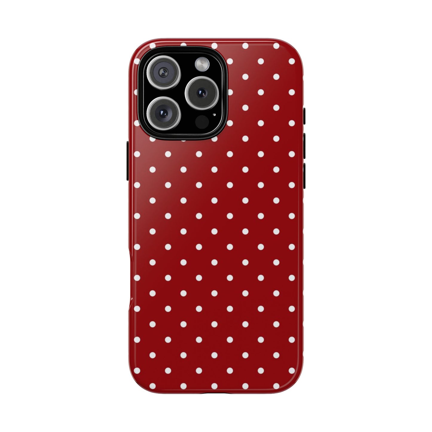 Red Polka Dot iPhone CAse