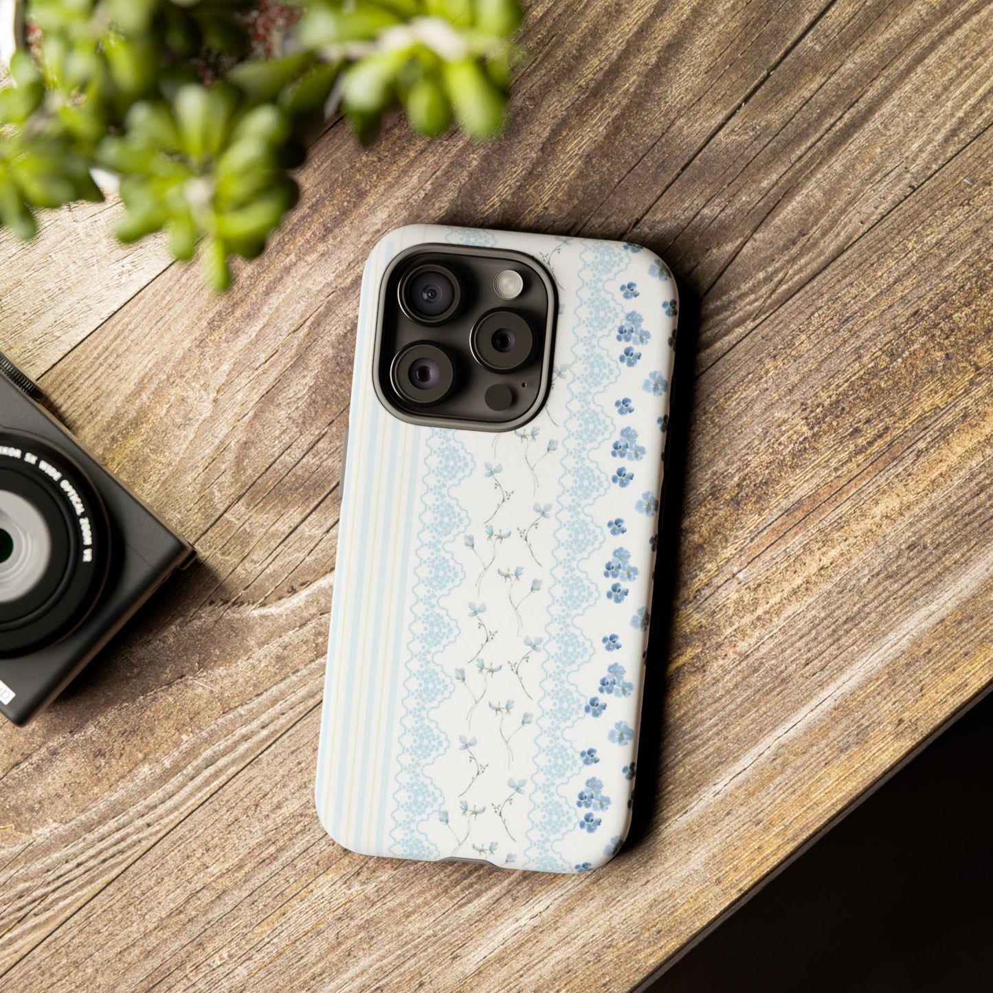 Bluebell Lace iPhone Case