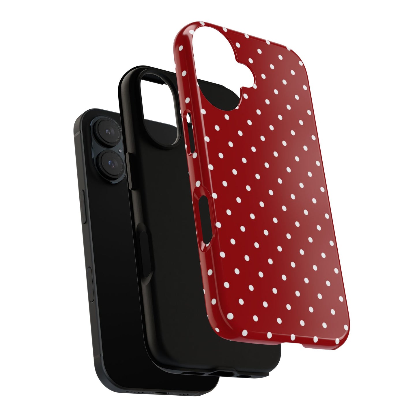 Red Polka Dot iPhone CAse